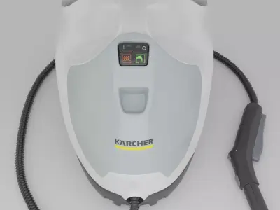 Steam cleaner Low-poly 3D model