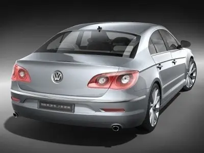 Volkswagen Passat CC  2008 3D model