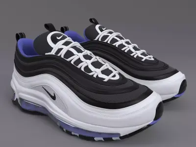 Air max 97 Nike PBR 3D model