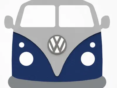 Combi  VW Keychains keyring 3D print model