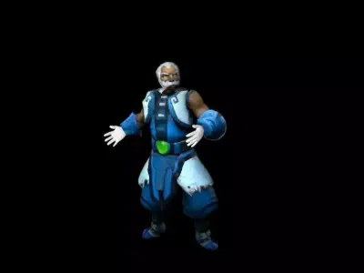 Zeus Dota 2 Free low-poly 3D model