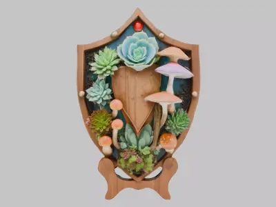 Stylized Female Figure Collection Low-poly 3D model