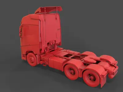 Volvo FH 540 3D print model