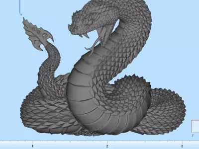 Snake 3D printing 3D model