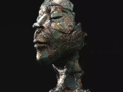 Face Sculpture 3D Model 3D model