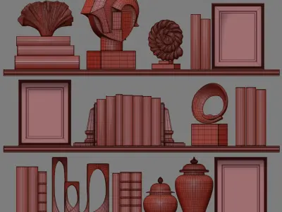 Decor Set 160 3D model