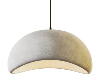 Wabi Sabi Pendant Light C 3D model