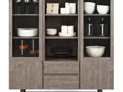 BROOKLYN CABINET by Rowico Home 3D model