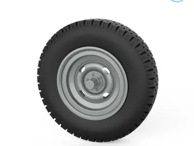 Vehicle Tire Mold 3D print model