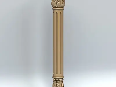 Column 001 3D model