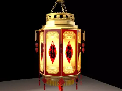 Chinese Lantern 3D model