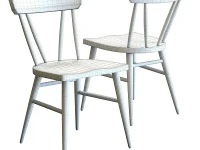 Crate and Barrel Juni Dining Chair 3D model