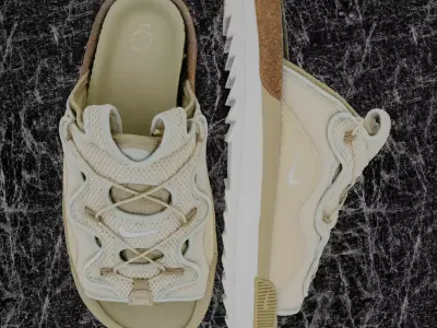 NIKE OFFLINE 20 SLIP 3D SLIPPER 3D model