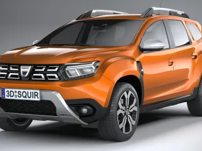 Dacia Duster 2022 3D model
