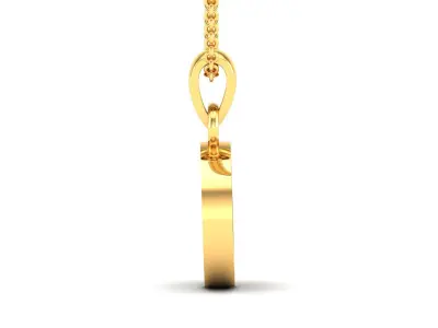 Solitaire Women Pendants  3D print model