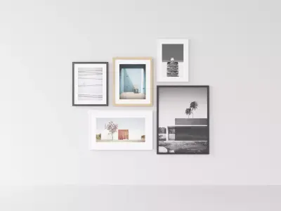 Picture Frames Architecture 3D model