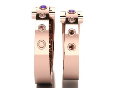 ring set 32 collection1 3D print model