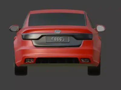 Audi Car 3D Model 3D model