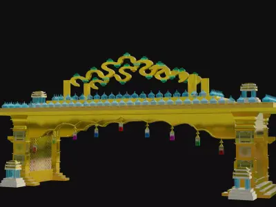 Gopur Dwar 3D model