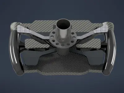 F1 Red Bull steering wheel 3D print model