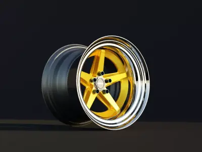 Rotiform 917 Low-poly 3D model