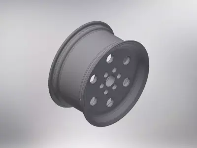 wheel truck 3D print model