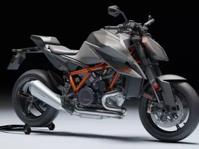 KTM 1290 Super Duke R 2021 Low-poly 3D model