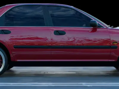 honda civic 95  3D model