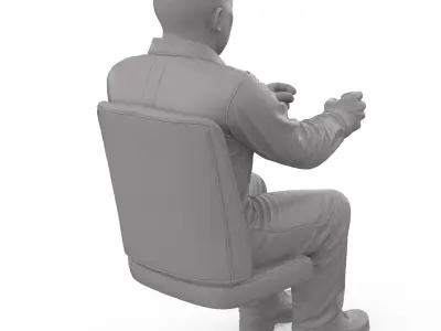 Free STL The Bruiser 90s Driver Figure  Free 3D print model