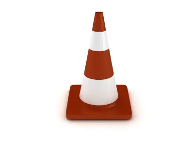 traffic cone 3D model