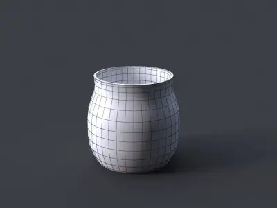 Plant Pot Holder 3D Print Model 12  3D print model