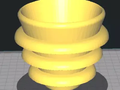 Design Vase 2 Free 3D print model