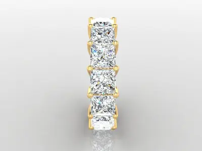 Ring M19 The luxury female ring with gems wedding 3D print model