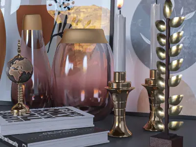 decorative set 49 3D model buy