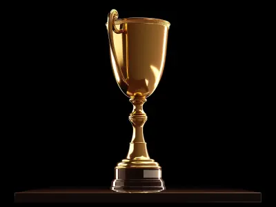 Trophy Gold Cup 3D model