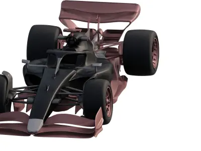 FORMULA 1 BOLID CAR 3D model