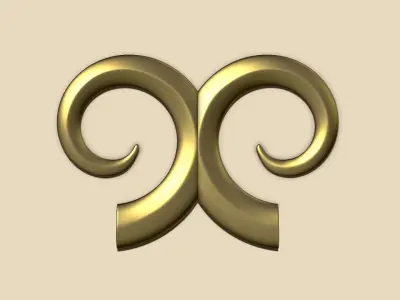 Ornaments Brushes with IMM Brushes and Ornament Set Vol 3 3D model