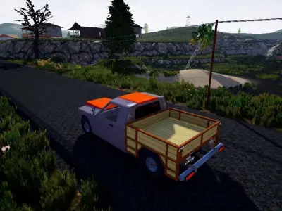 Mafira Truck Low-poly 3D model