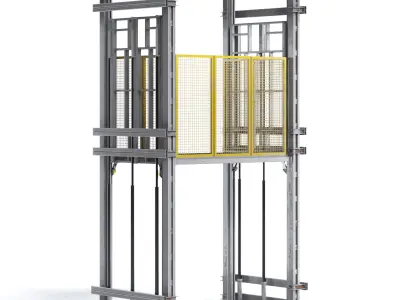 Industrial Elevator I 3D model