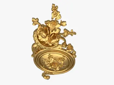 Classic decor ornament 227 3D model
