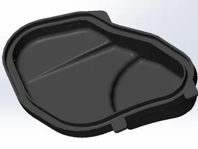 Headlight cover Right Seat Ibiza 3D print model 3D print model