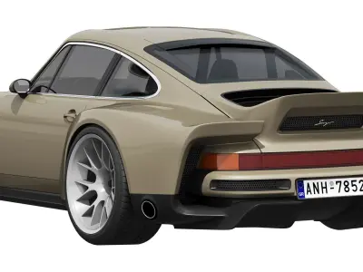Singer 911 DLS Turbo Road 3D model