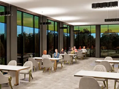 Restaurant 3D model purchase