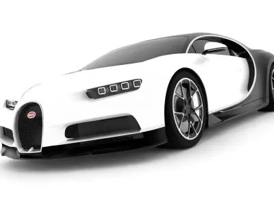 Bugatti Chiron 3D model