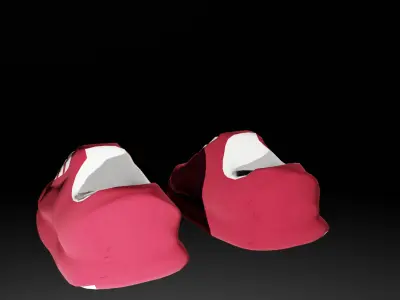 Sport Shoes Stylized low poly Low-poly 3D model