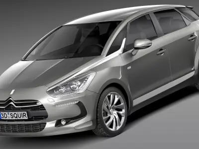 Citroen DS5 2013 3D model