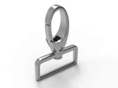 Luxury Metal Bag Hook Premium Purse Carabiner 3D print model