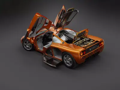 1994 McLaren F1 3D model