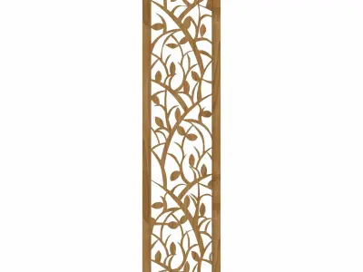 Decorative panel STL 3D model 55