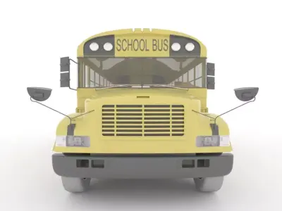 Shool Bus 3D model